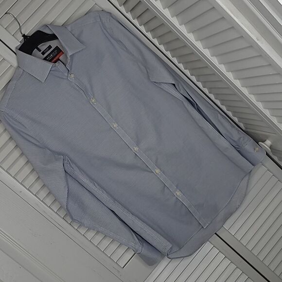 AWEARNESS Kenneth Cole Awear-Tech 15  32/33 mens slimfit shirt - Picture 1 of 8